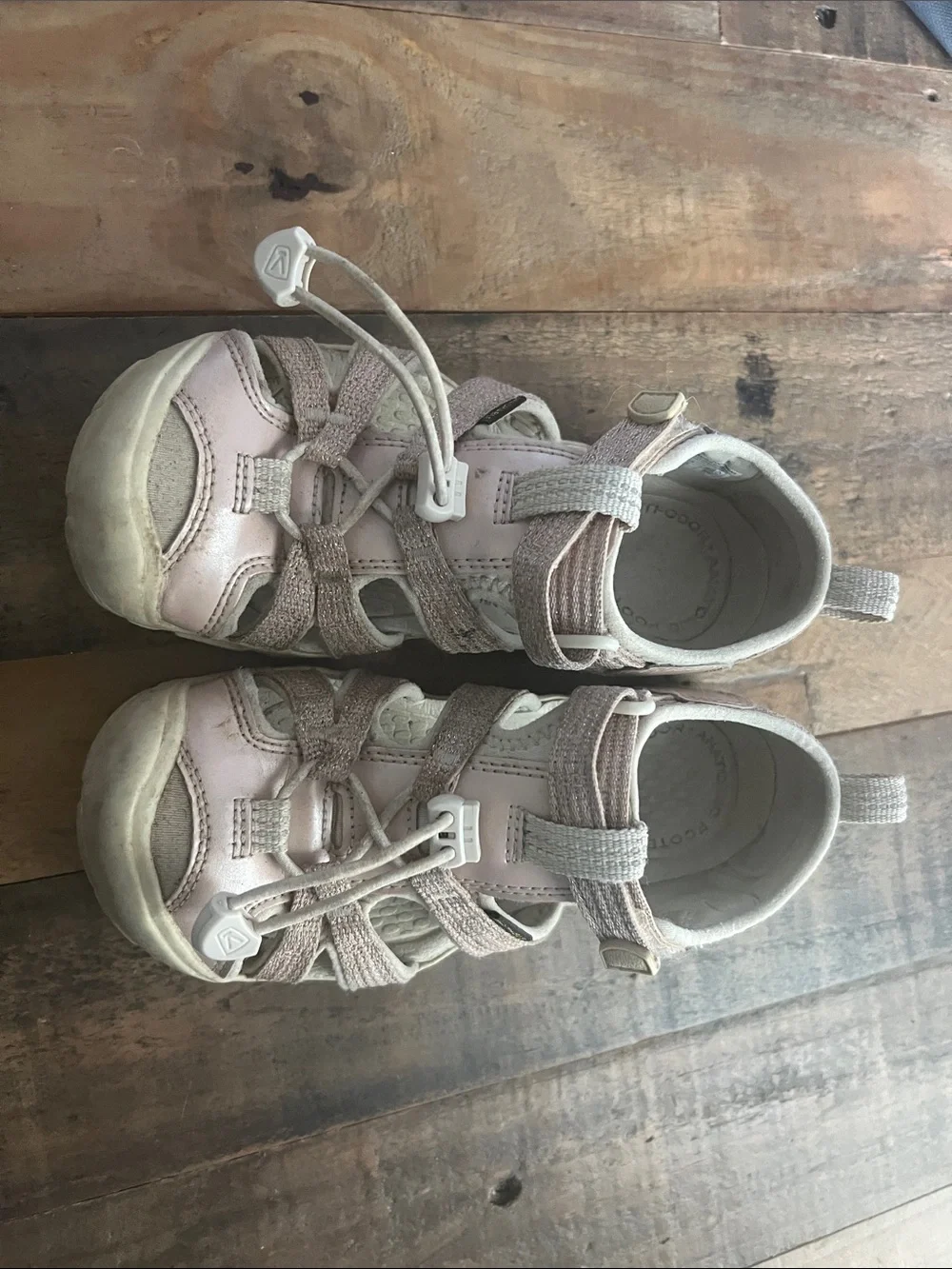 Keen Girls Blush Pink Closed-Toe Sport Sandals